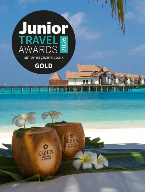 Junior Magazine Junior Travel Awards Winner: All-Inclusive Family Holidays at THE OZEN COLLECTION, Maldives | Junior Travel Awards 2026