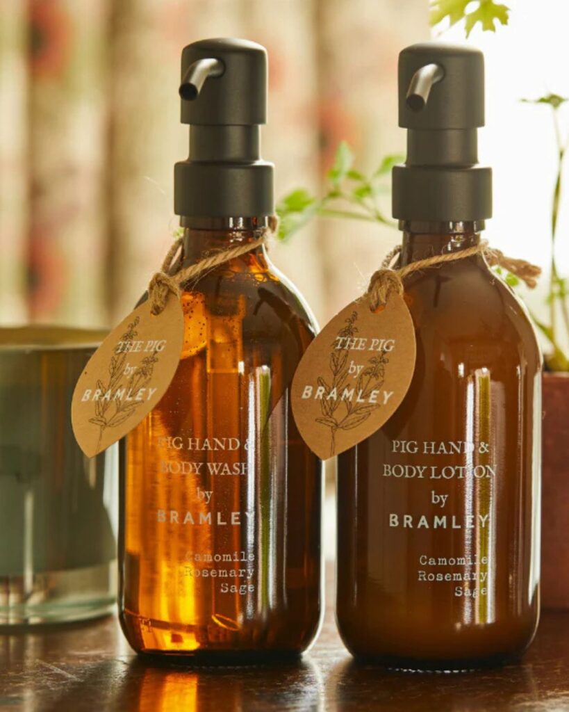 Junior Magazine Bramley X The Pig Hand and Body Wash, £24, Bramley