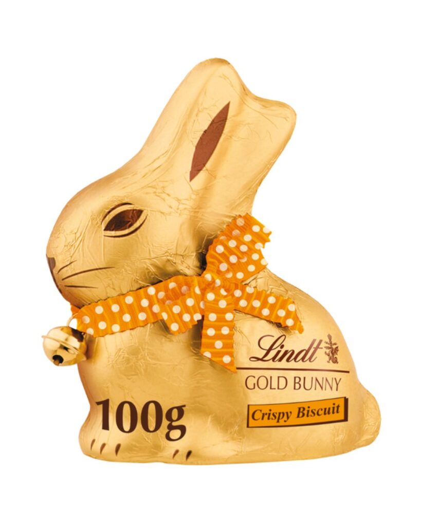 Golden Rabbit Candy Gold Bunny Crispy Biscuit - Junior Magazine