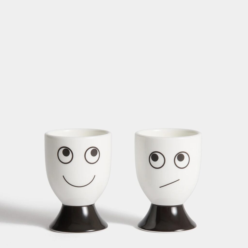 Junior Magazine Eyes Egg Cup Set, £75 for set, Anya Hindmarch