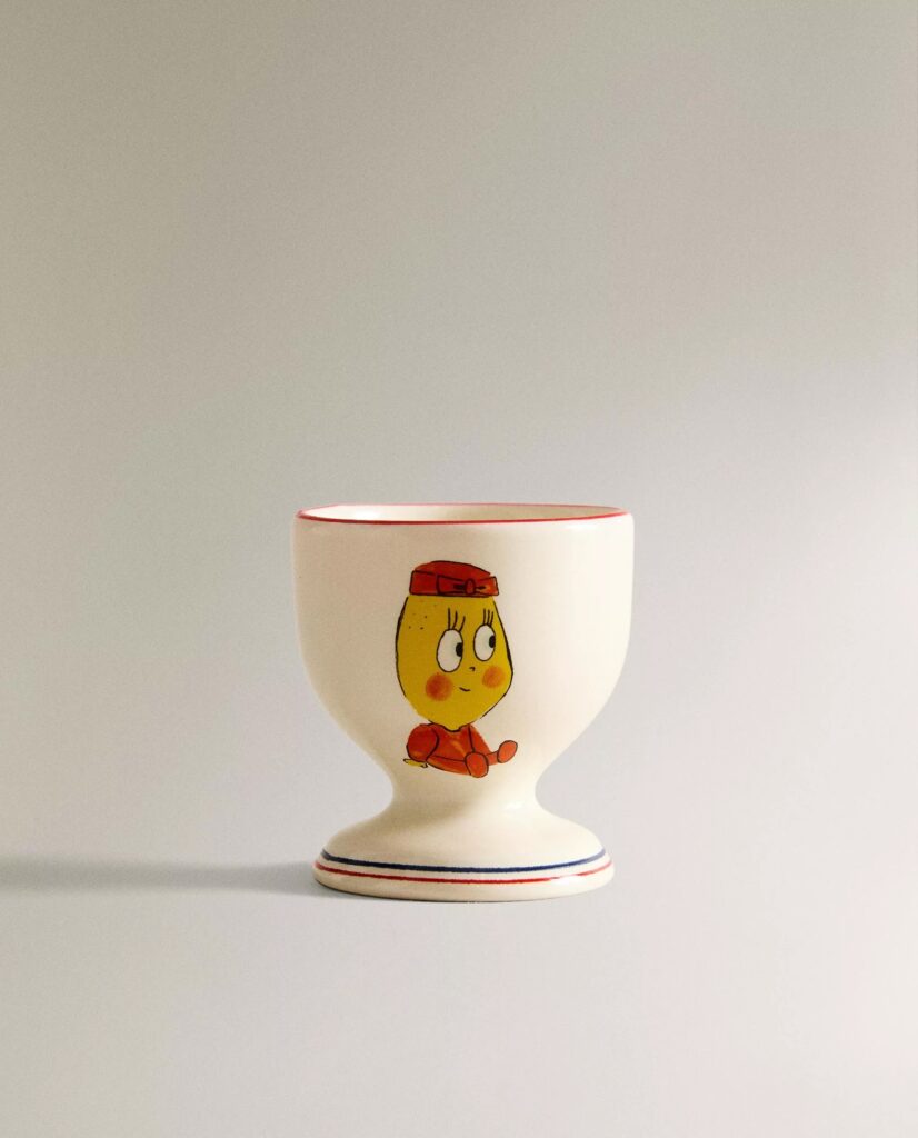 Junior Magazine LIMONCELLA X THE ANIMALS OBSERVATORY Egg Cup, £7.99, ZaraHome