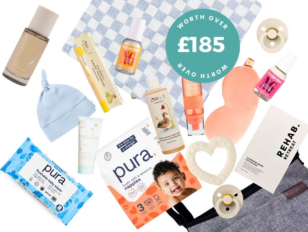 Junior Magazine Maternity SHOP: The Junior New Mum and Baby Box for £45