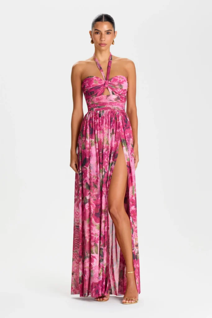 Junior Magazine Aria Floral Dress, £375, Nadine Merabi (pre-order)
