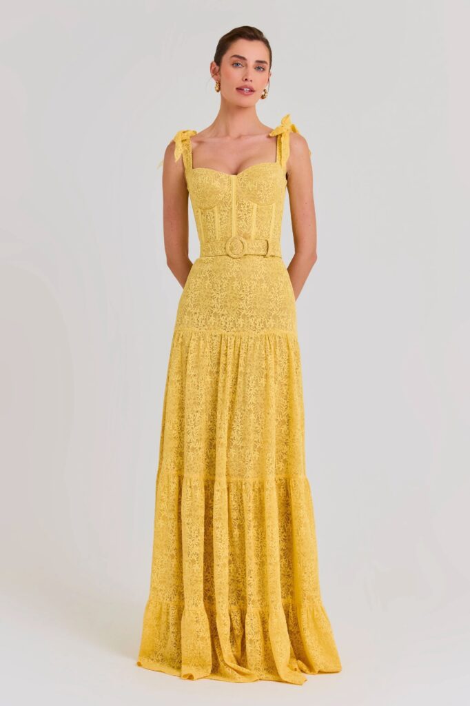 Junior Magazine Miranda Maxi Dress, £375, Nadine Merabi