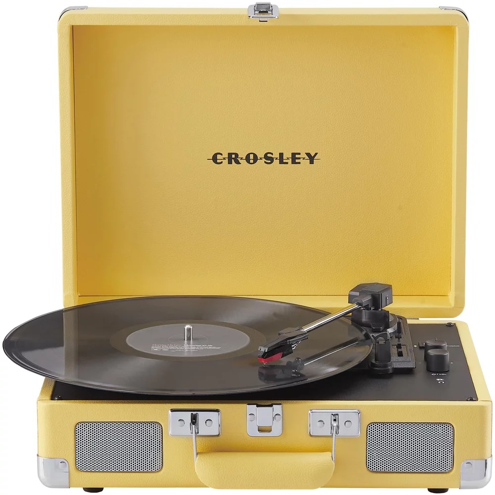 Junior Magazine Crosley Cruiser Plus Vintage 3-Speed Bluetooth Vinyl Record Player, £179.69, directnine