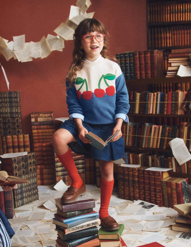 Junior Magazine Bobbie Appliqué Sweatshirt, from £29, Boden