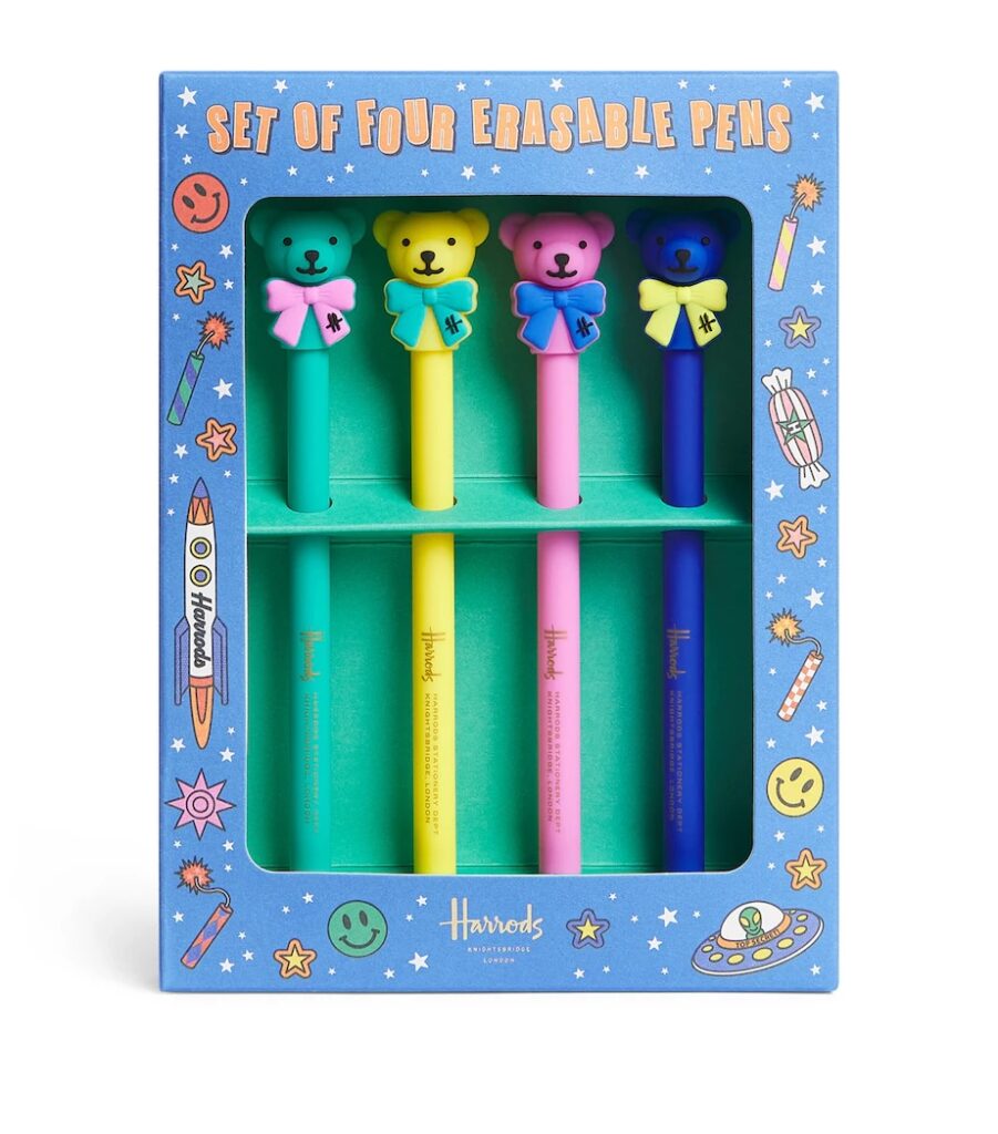 Junior Magazine Erasable Pens, £15, Harrods