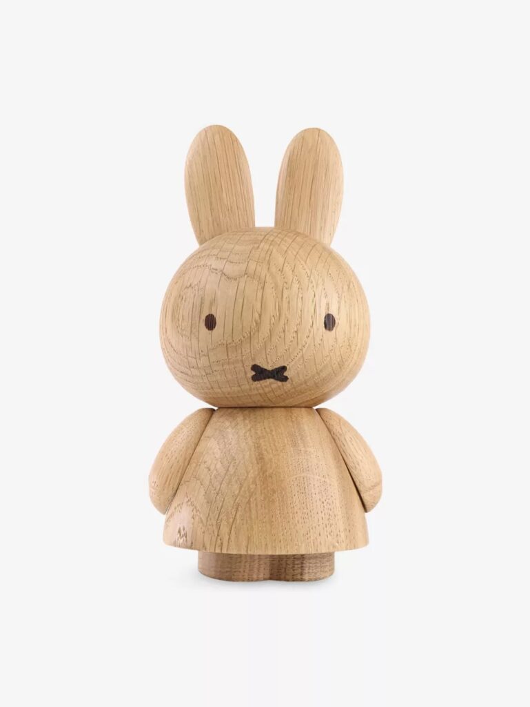 Junior Magazine BOYHOOD Miffy x Miffy Large Oak Figurine, £280, Selfridges