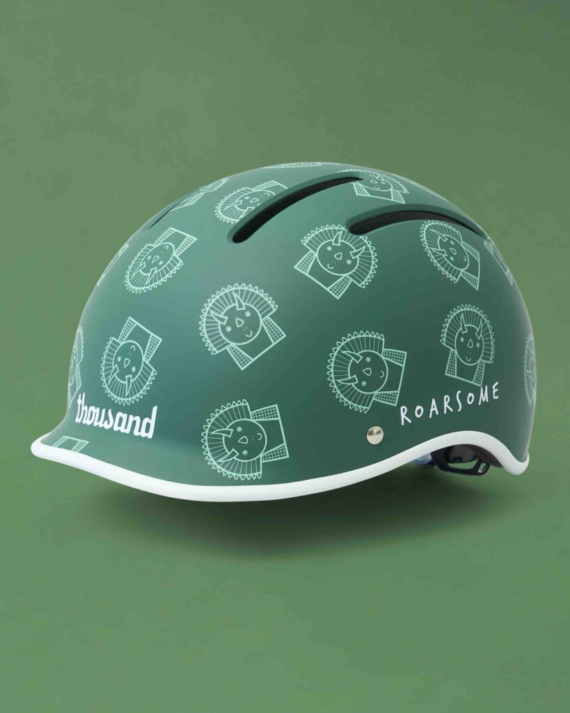 Junior Magazine Spike the Dinosaur Helmet, £45, Roarsome