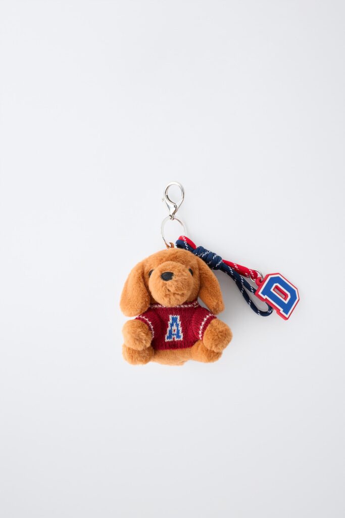 Junior Magazine Dog Pendent Key Chain, £12.99, Zara Kids