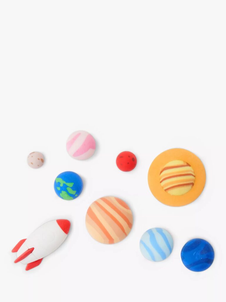 Junior Magazine Legami Solar System Erasers, £6.99, John Lewis