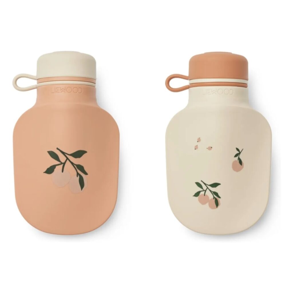 Junior Magazine Liewood Lizzie silicone smoothie flask, £31 for set of 2, Smallable