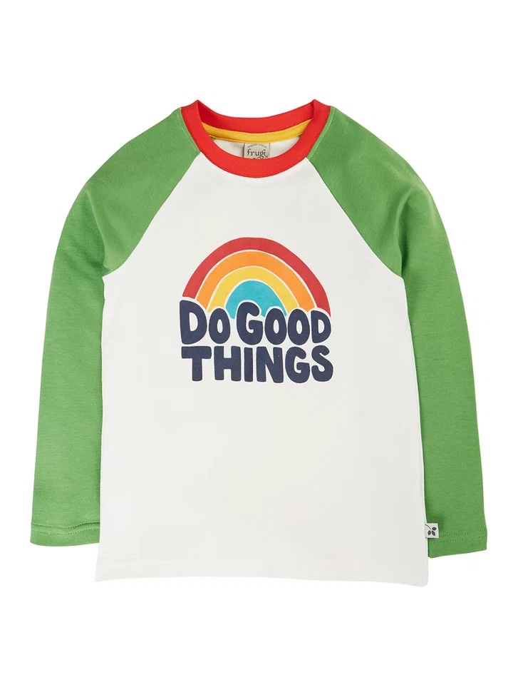Junior Magazine Tamar Raglan Top, £22, Frugi