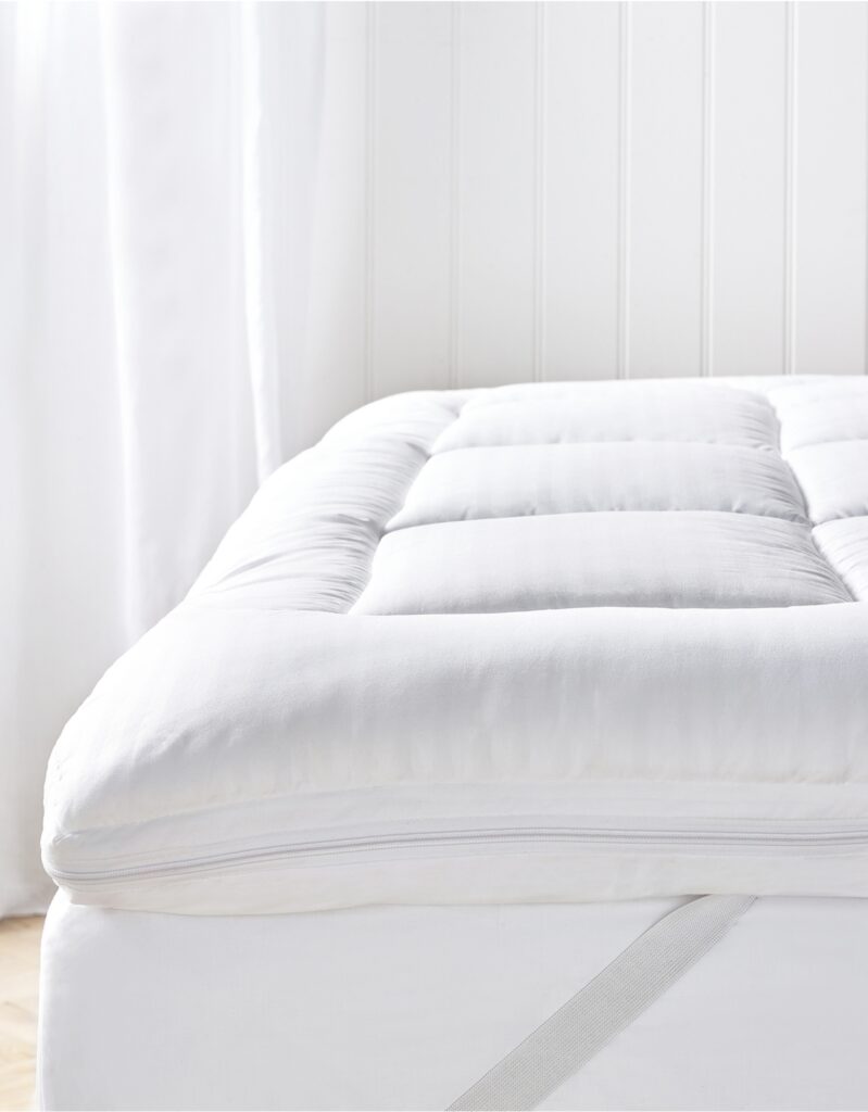 Junior Magazine Ultrasoft Dual Layer Mattress Topper, from £100, The White Company