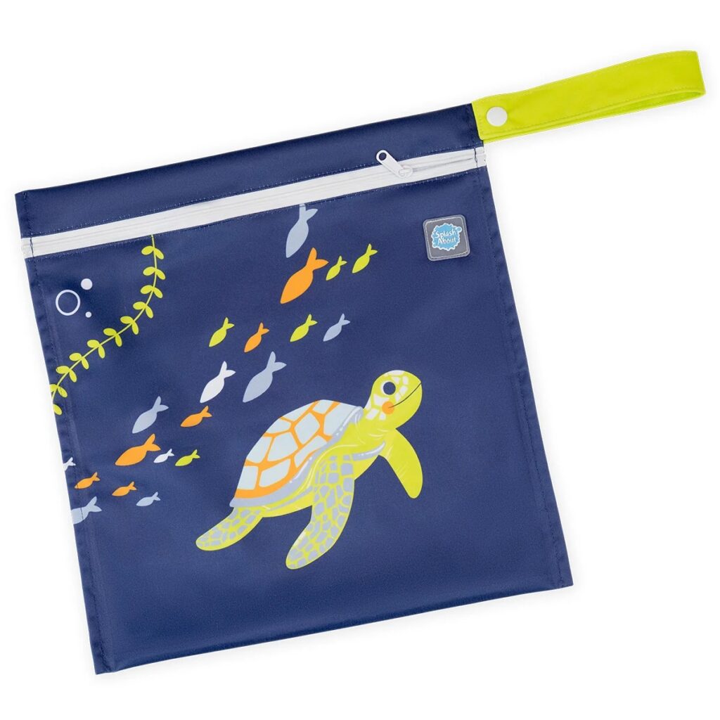 Junior Magazine Wet Bag Turtle Tide, £5, Splash About