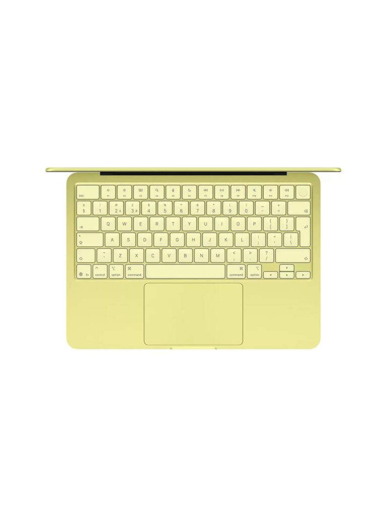 Junior Magazine Apple MacBook Neo, 13”, Citrus, £699, John Lewis