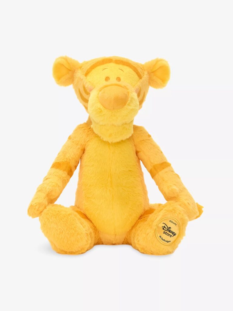 Junior Magazine Golden Tigger Plush Toy, £45, Disney Store at Selfridges