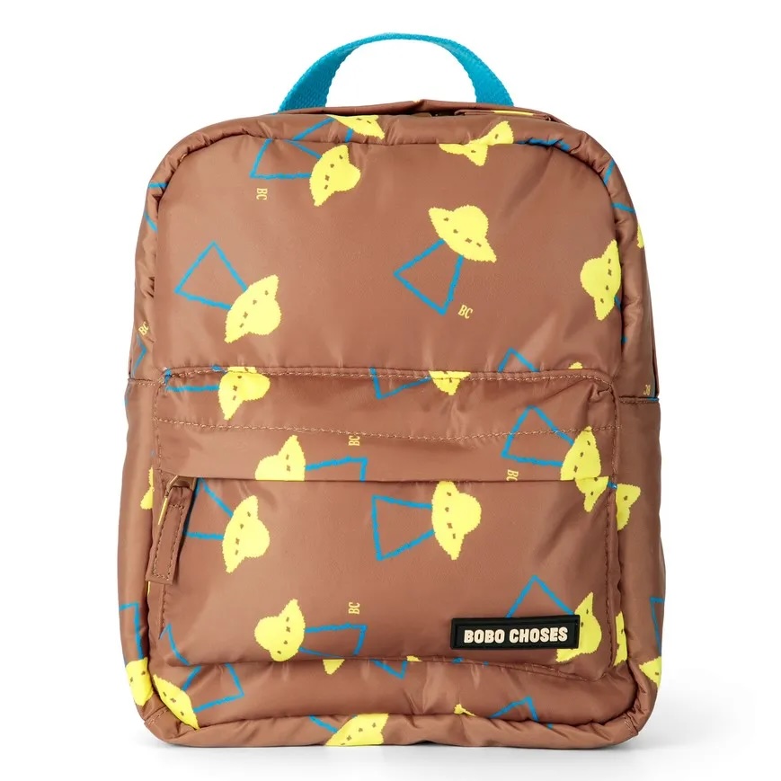 Junior Magazine Bobo Choses Kids’ Pixel Space-Print Shell Backpack, £56, Selfridges