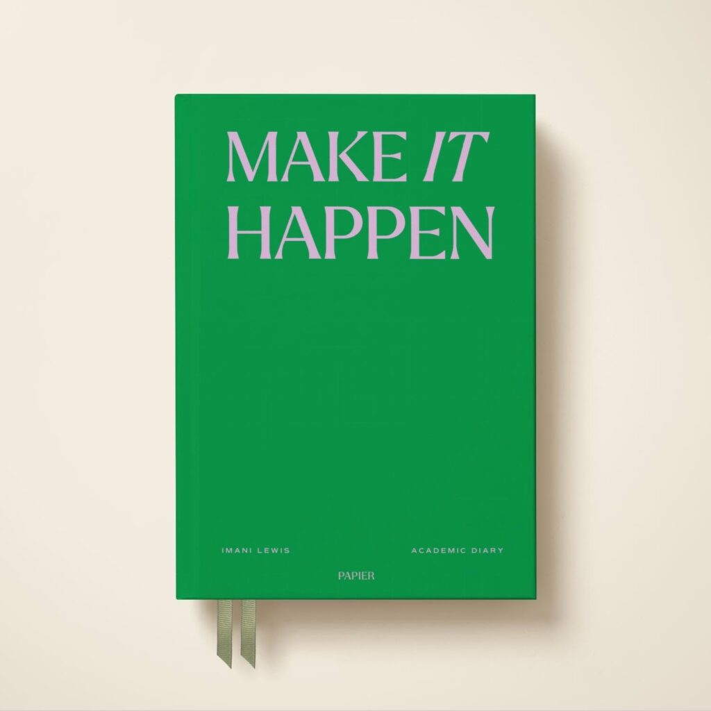 Junior Magazine Make it Happen Academic Year Diary, £20, Papier