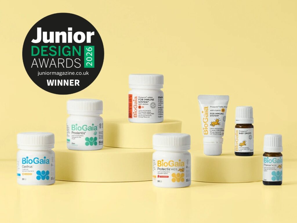 Junior Magazine Junior Design Awards Best Health and Wellbeing Brand (Mums to be/New Mums) | Junior Design Awards 2026