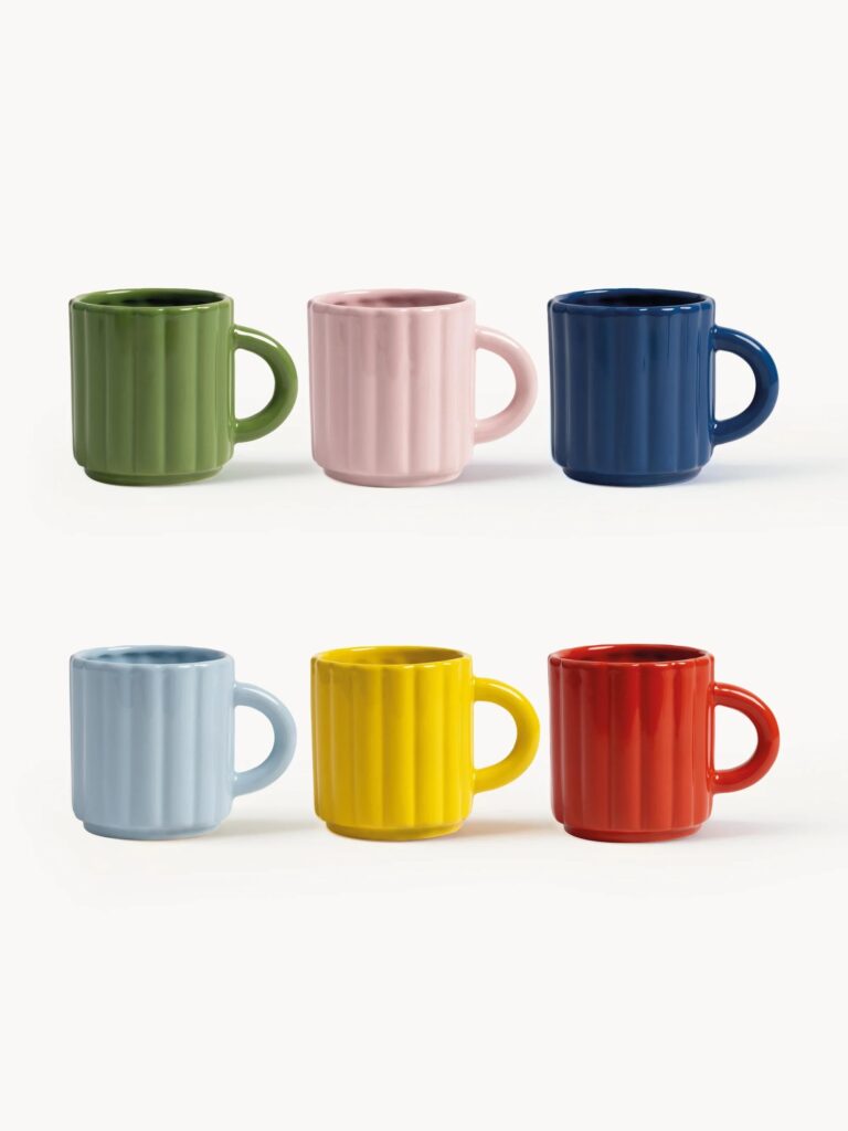 Junior Magazine Handmade Mug Set, £69.99. Westwing