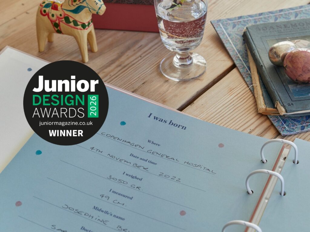 Junior Magazine Baby Awards 2026 Best Baby/Milestone Book | Junior Design Awards 2026