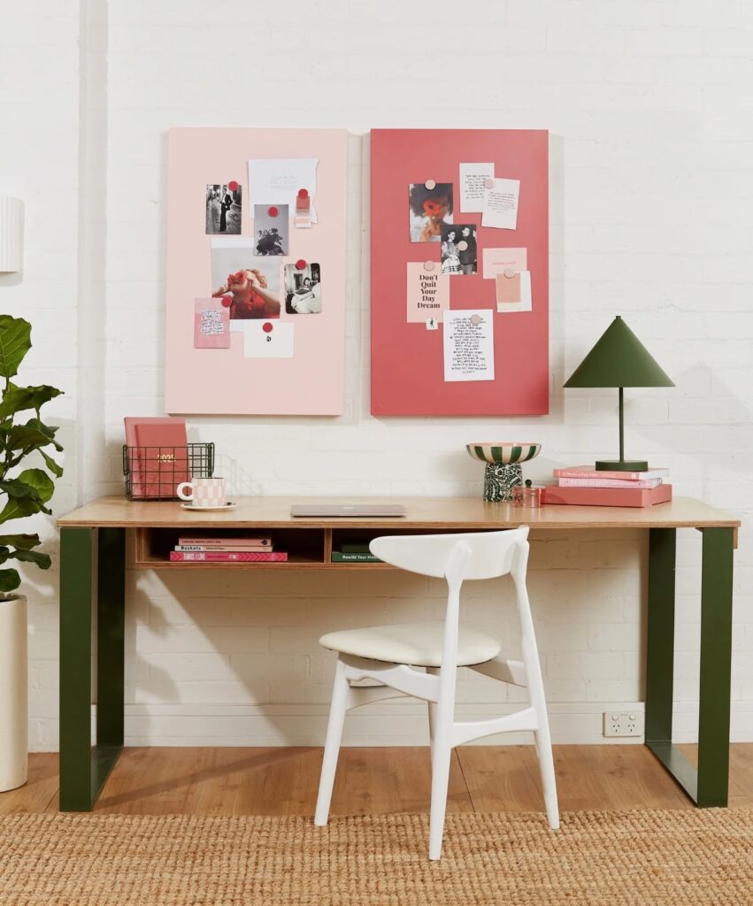 Junior Magazine The Storyboard Magnetic Pinboard, £89, Mustard