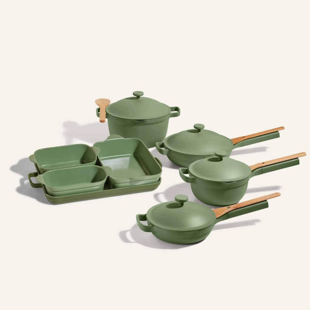 Junior Magazine Cookware Set, £375, Our Place