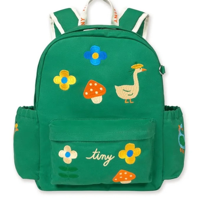 Junior Magazine Winter Pond Backpack, £61, Tiny Cottons