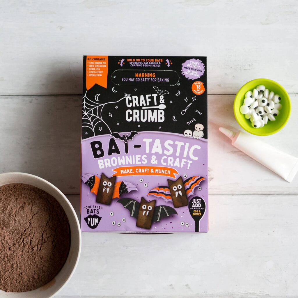 Junior Magazine BAT-tastic Brownie bake & craft kit