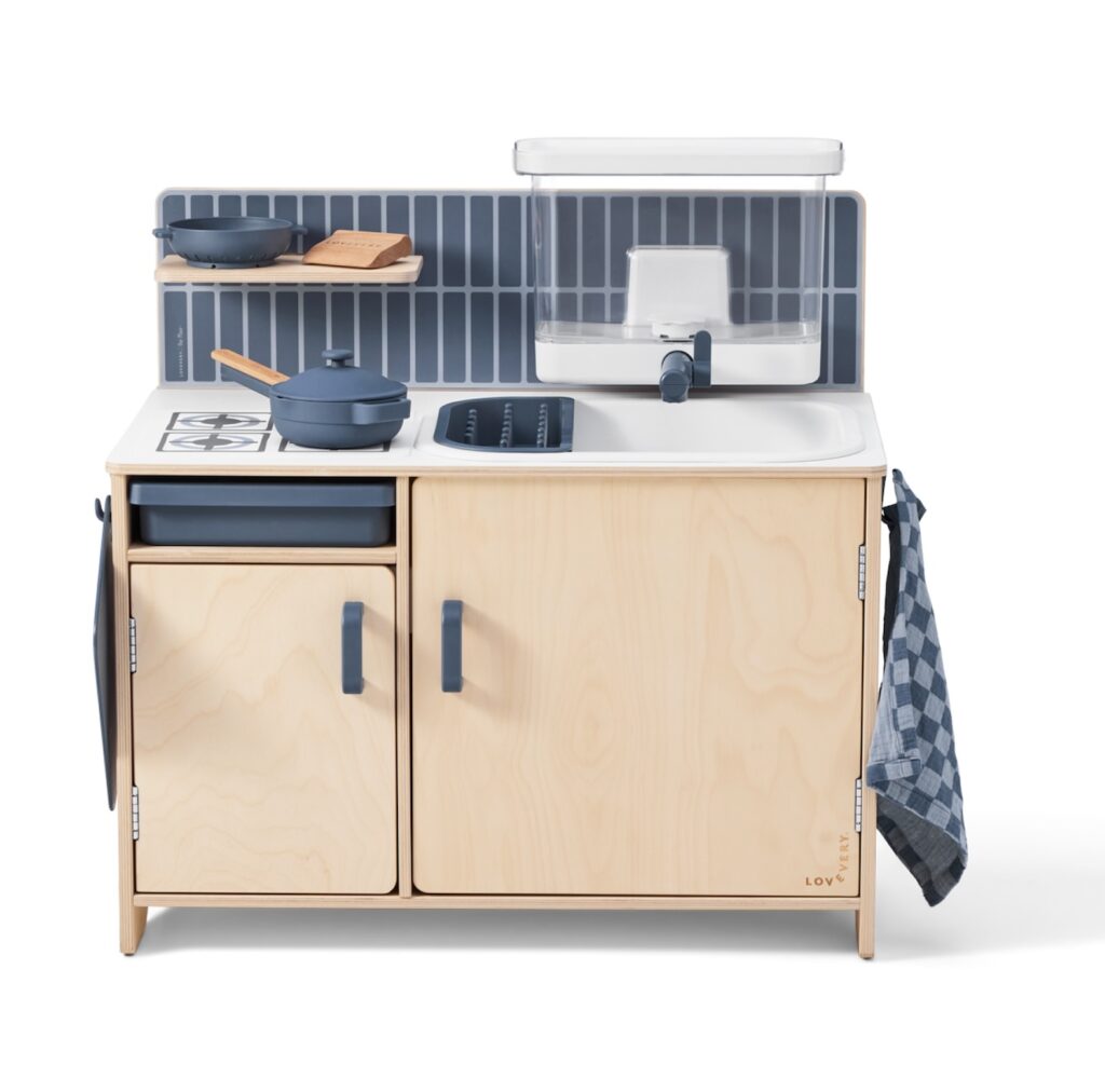 Junior Magazine Lovevery X Our Place Real Life Play Kitchen, £375, Lovevery