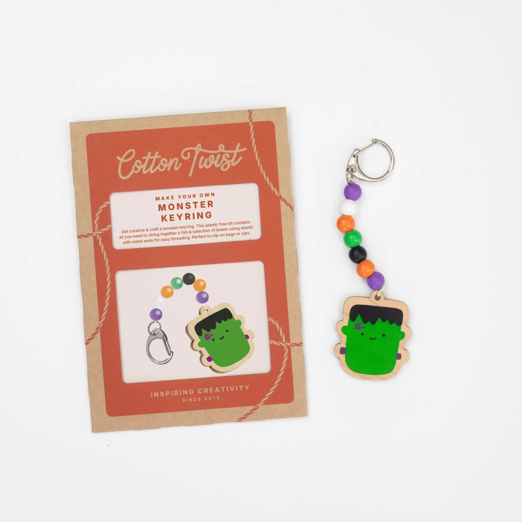 Junior Magazine Make Your Own Monster Keyring